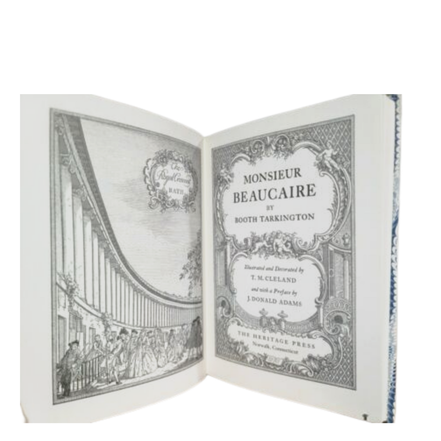 Monsieur Beaucaire by Booth Tarkington - Heritage Press - 1961