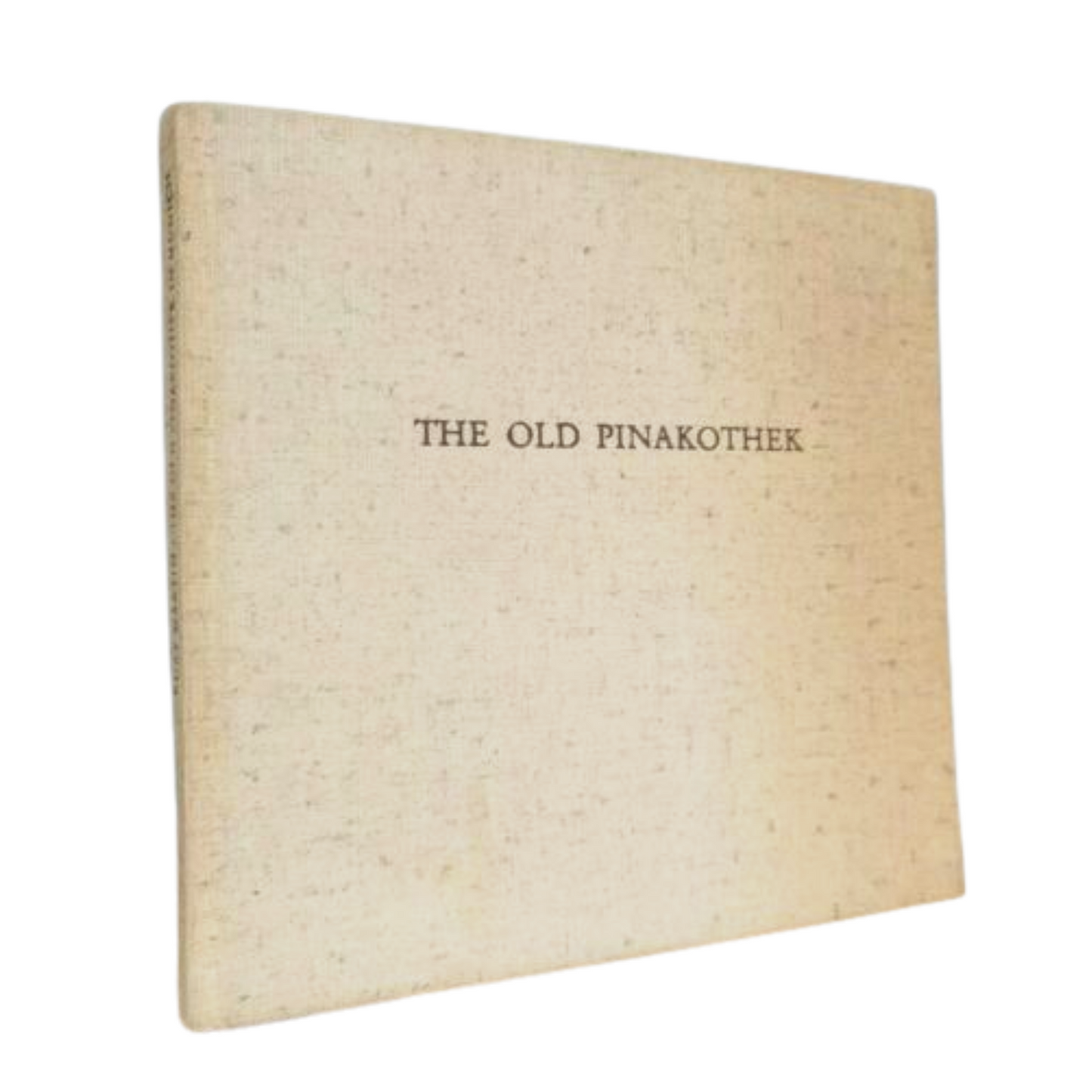 The Old Pinakothek in Munich by Kurt Martin - Printed in Germany