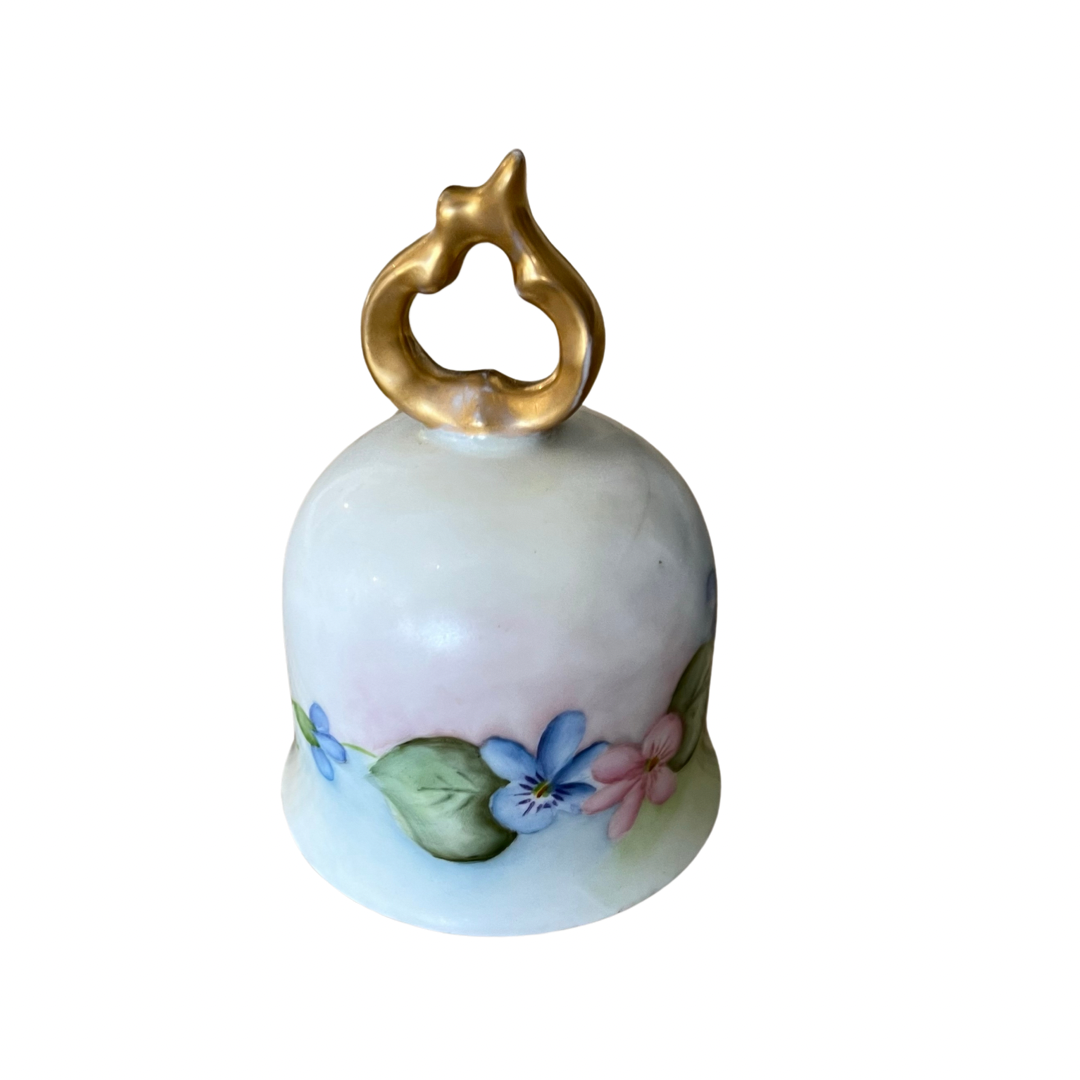 Bone China Handpainted Bell R.M. Piezza Italy