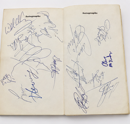 Original 1975 The Incredible Islanders by Tim Moriarty — First Edition Multi-Signed Presentation Copy with Dozens of New York Islanders Autographs