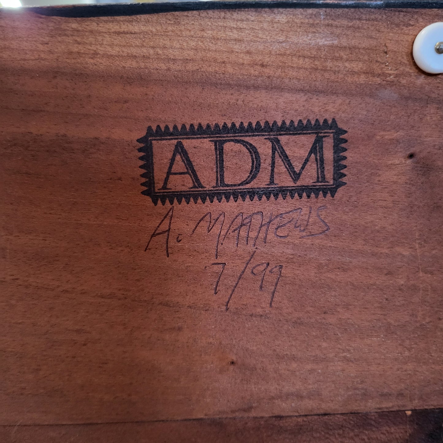 Custom Made Hanging Plate Rack by ADM (A. Mathews)