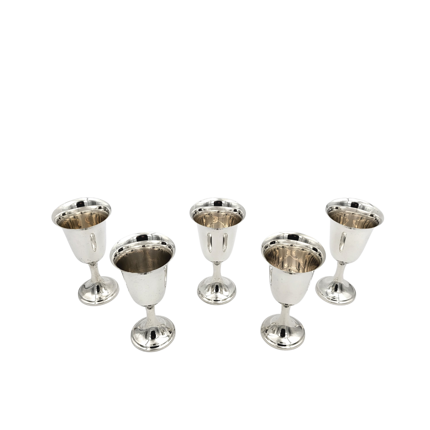 Coleman, Adler & Son Sterling Silver Goblets Made by Reed & Barton