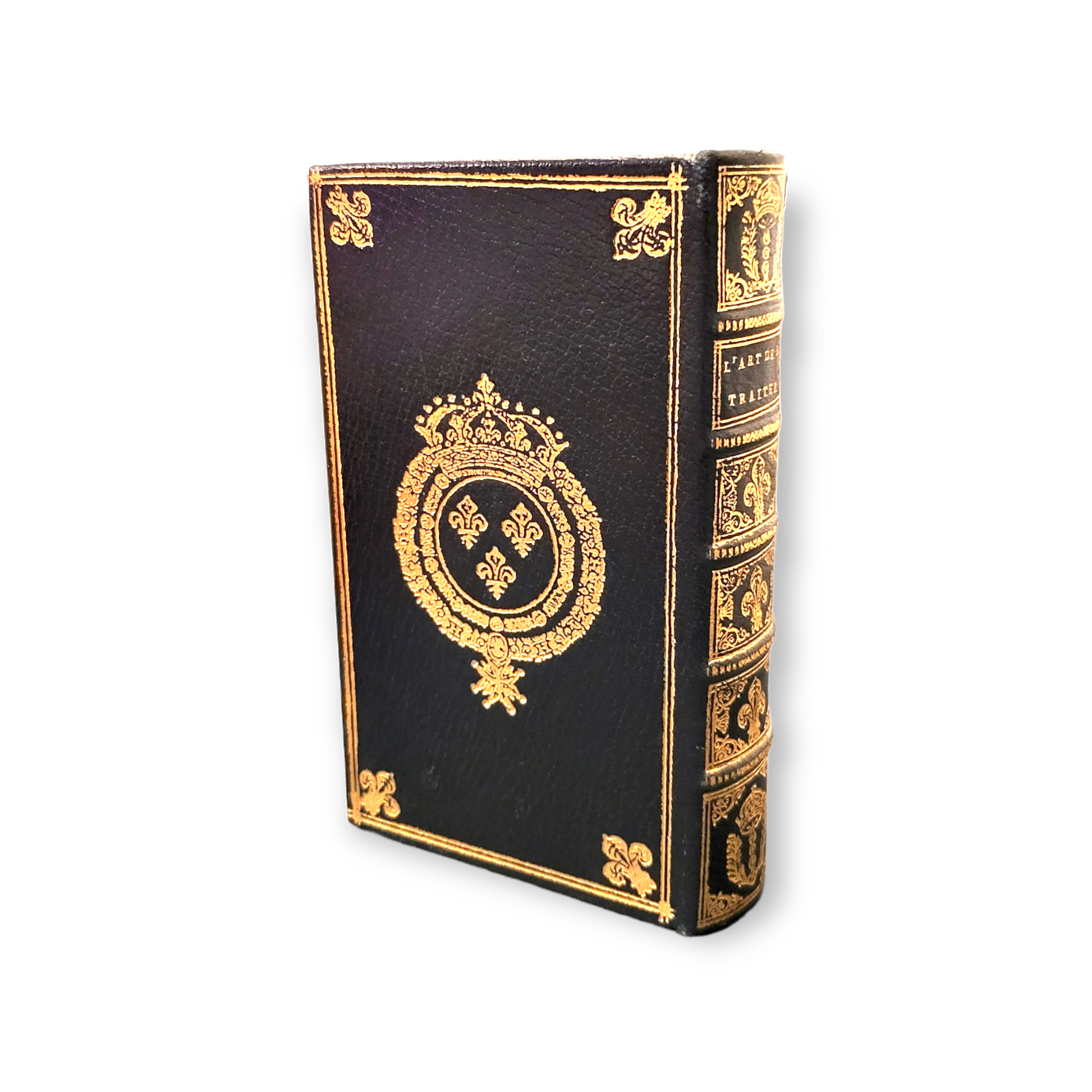 "L' Art de Bien Traiter" - Very Rare 1978 Facsimile Copy of 1674 Work in Exceptional Binding