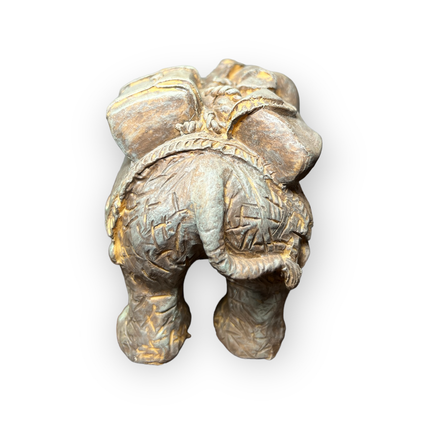 Resin Elephant Collectible - Indian Style